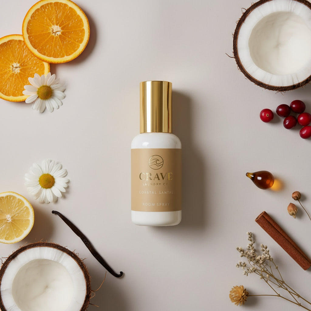 Coastal Santal Room Spray – Crave Laundry Co