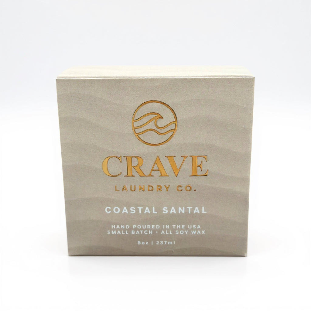 Coastal Santal Box Candle