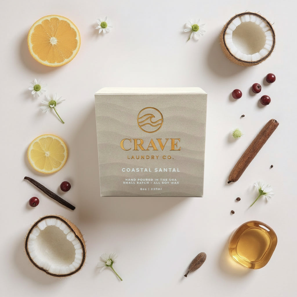 Coastal Santal Box Candle