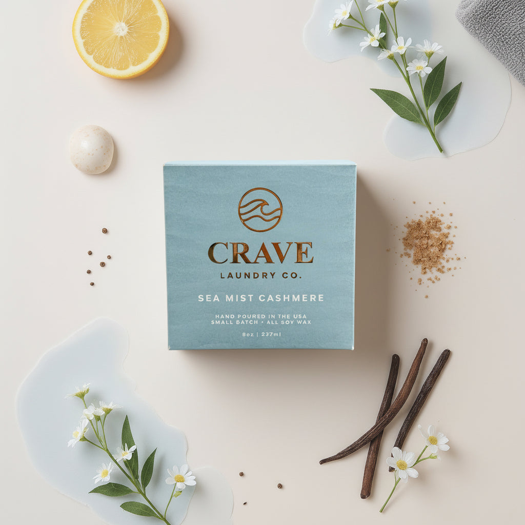 Sea Mist Cashmere Box Candle